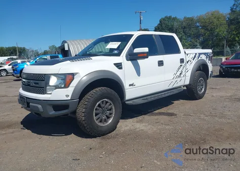 2011 Ford F-150 Svt Raptor из США, поврежденный, VIN 1FTFW1R61BFA82147